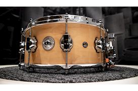 DS DRUM - REBEL CS SNAREDRUM 14x06" ALL MAPLE - FLAMED BIRCH LACQUER